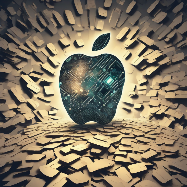 Rekor Pendapatan Apple Terancam Kelangkaan Chip dan Transisi CEO